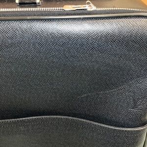 LOUIS VUITTON Luggage Taiga Pegase 60 Ardoise Rolling Suitcase Carry on- used